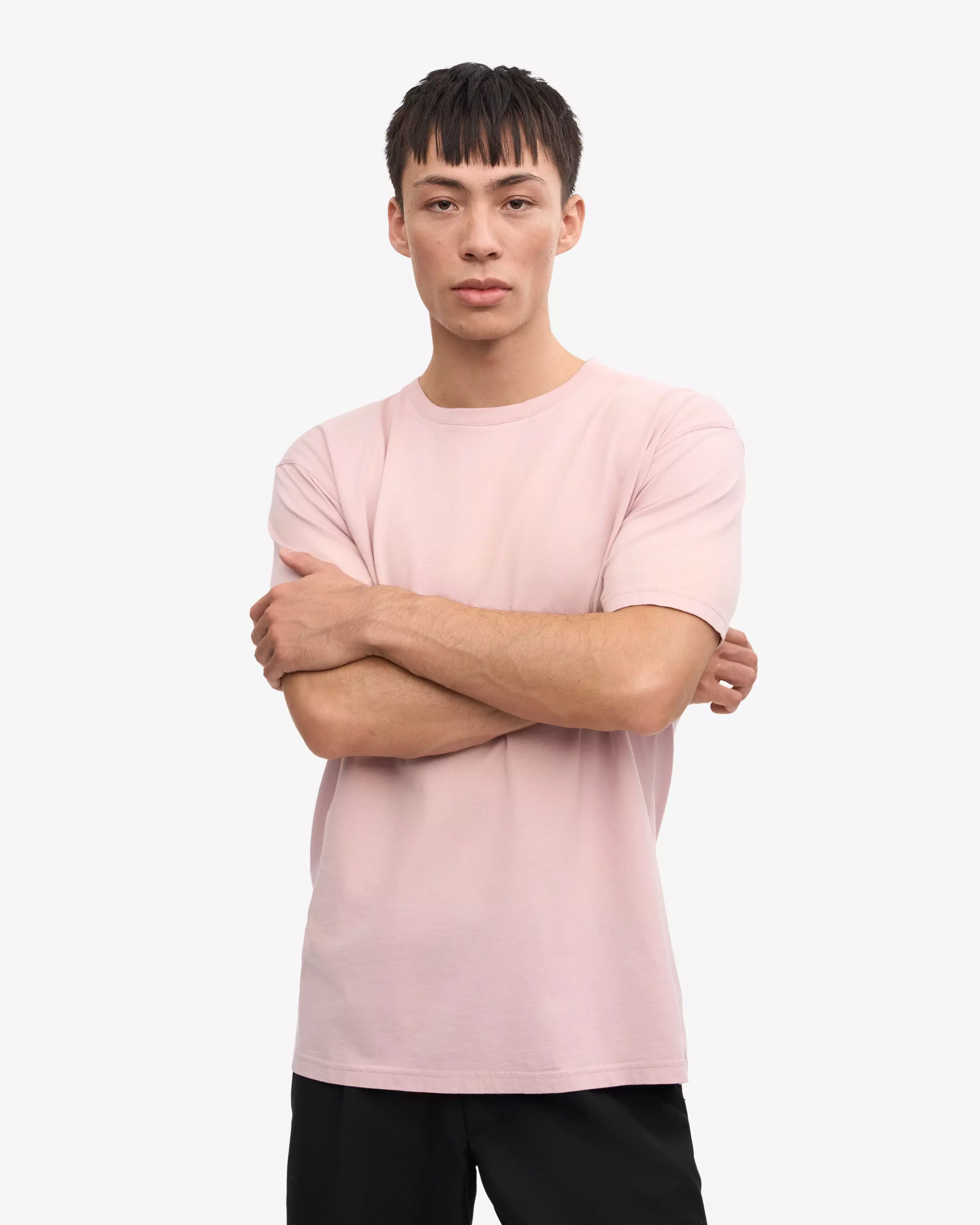 Colorful Standard Faded Pink Organic T-Shirt Herren hellrosa